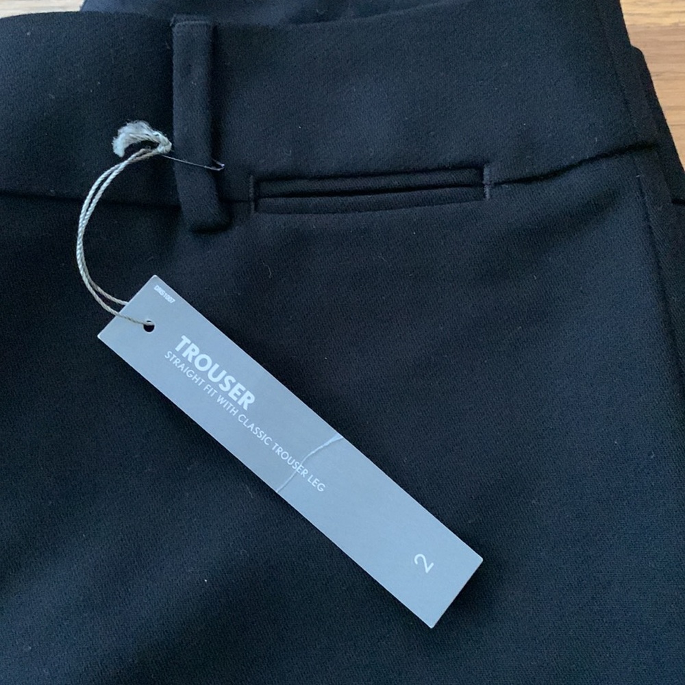 Loft black dress pants trousers in “Julie” fit. Size 2. NWT. - Picture 10 of 12